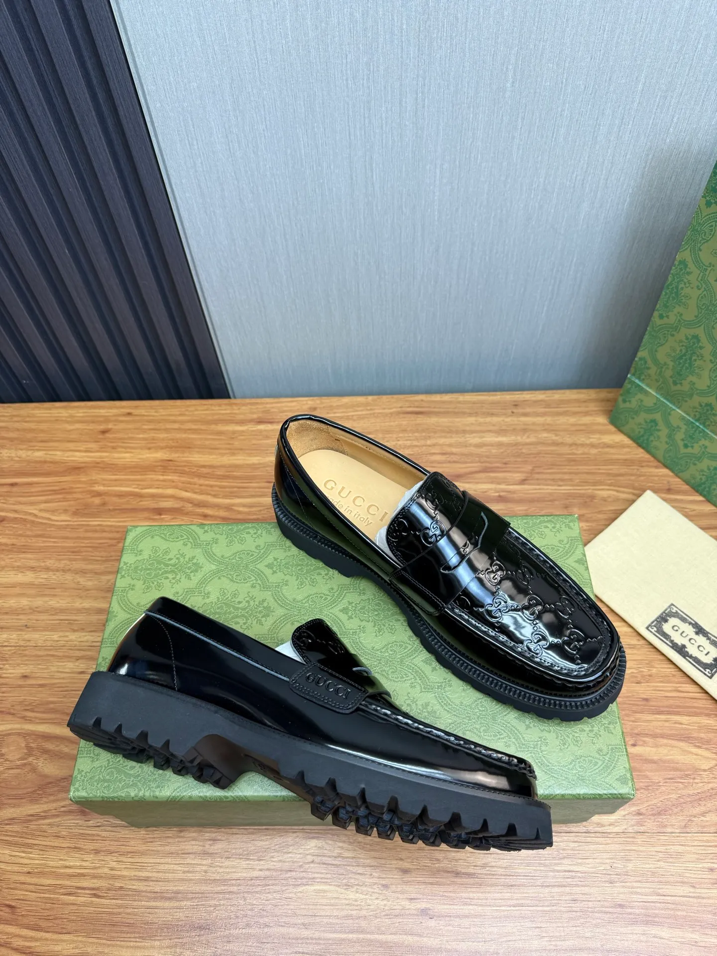 Factory price 580💰 GUCCI. Gucci men's business casual leather shoes, luxurious and noble👞All imported original brand leather materials, just to create a more comfortable wearing experience, upper: original cowhide. Frosted cowhide➕Imported full cowhide, original outsole✔️16-45 (45 non-refundable)